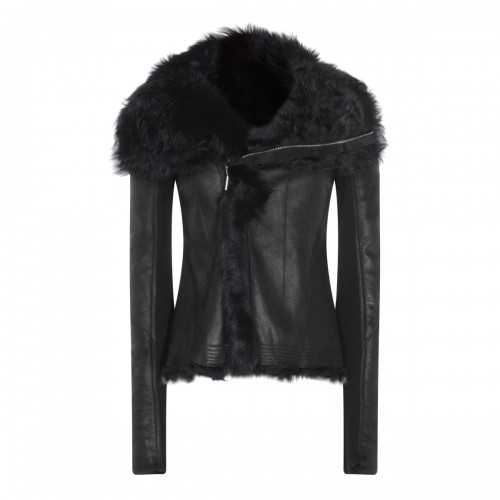 BLACK LEATHER JACKET