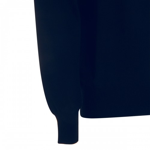 NAVY WOOL KNITWEAR