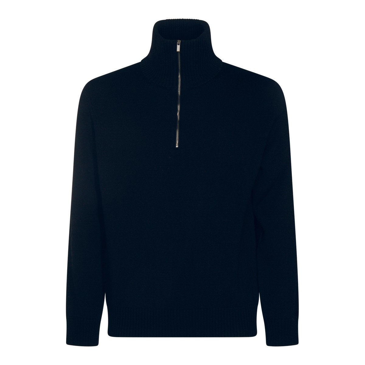 NAVY WOOL KNITWEAR