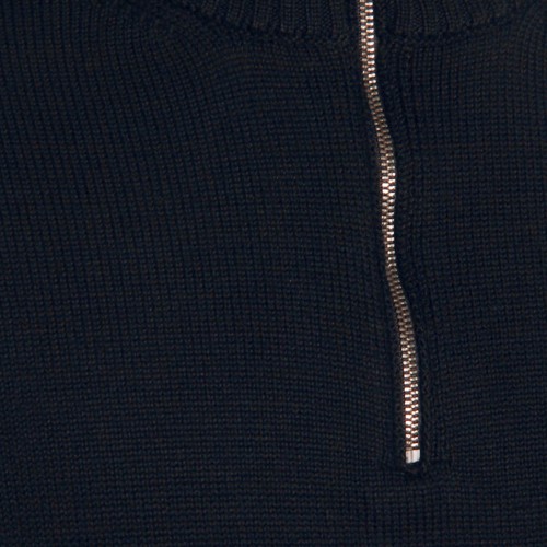 NAVY WOOL KNITWEAR