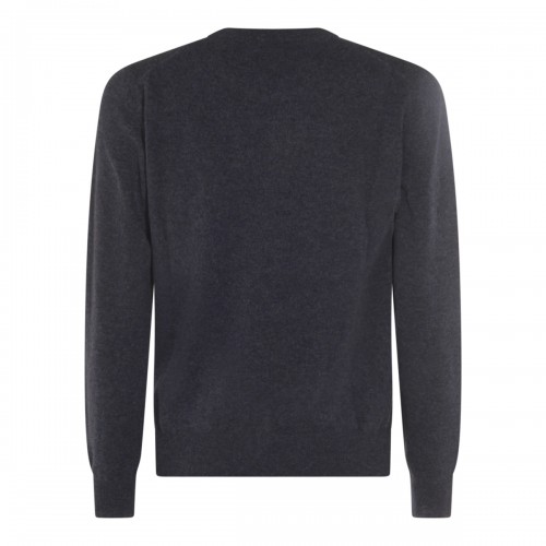 BLUE WOOL KNITWEAR