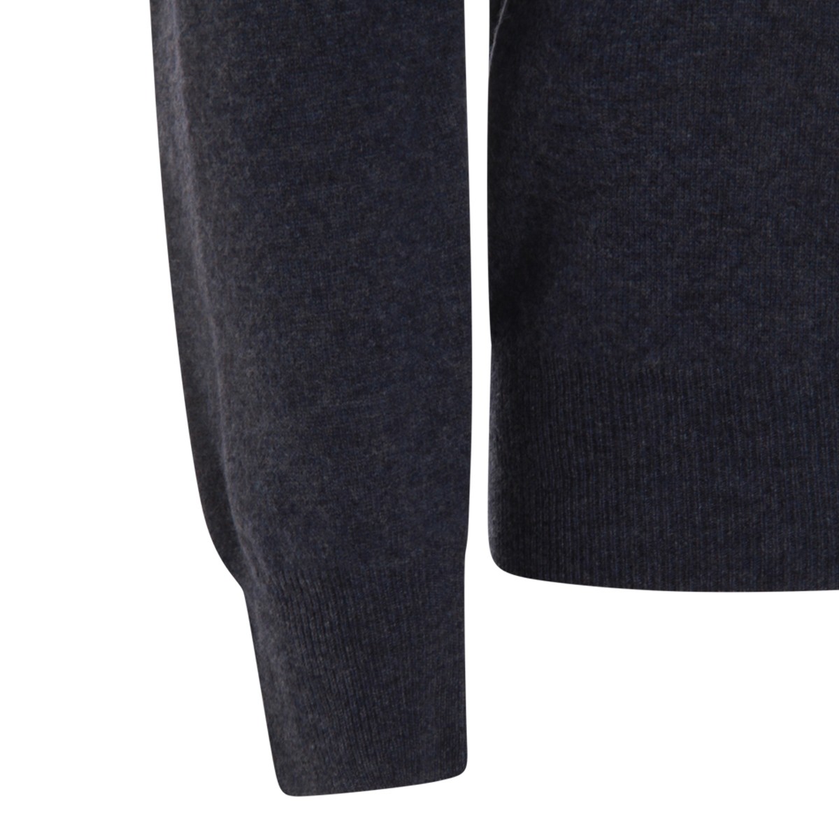 BLUE WOOL KNITWEAR
