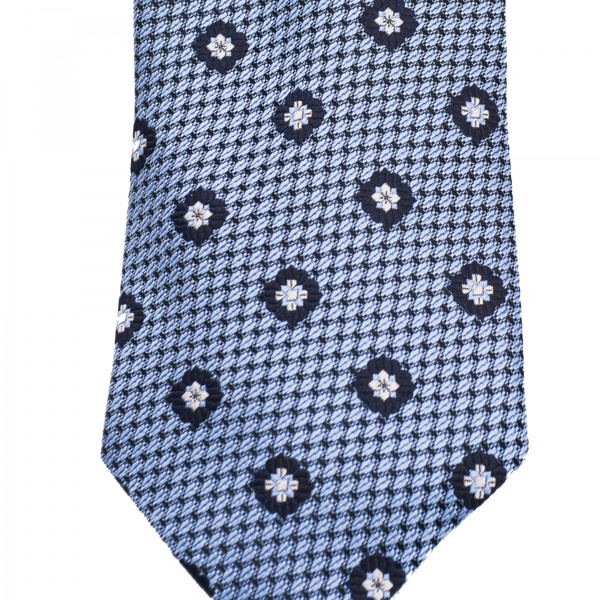 LIGHT BLUE SILK TIE