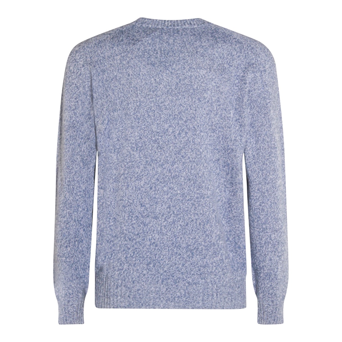 BLUE WOOL KNITWEAR