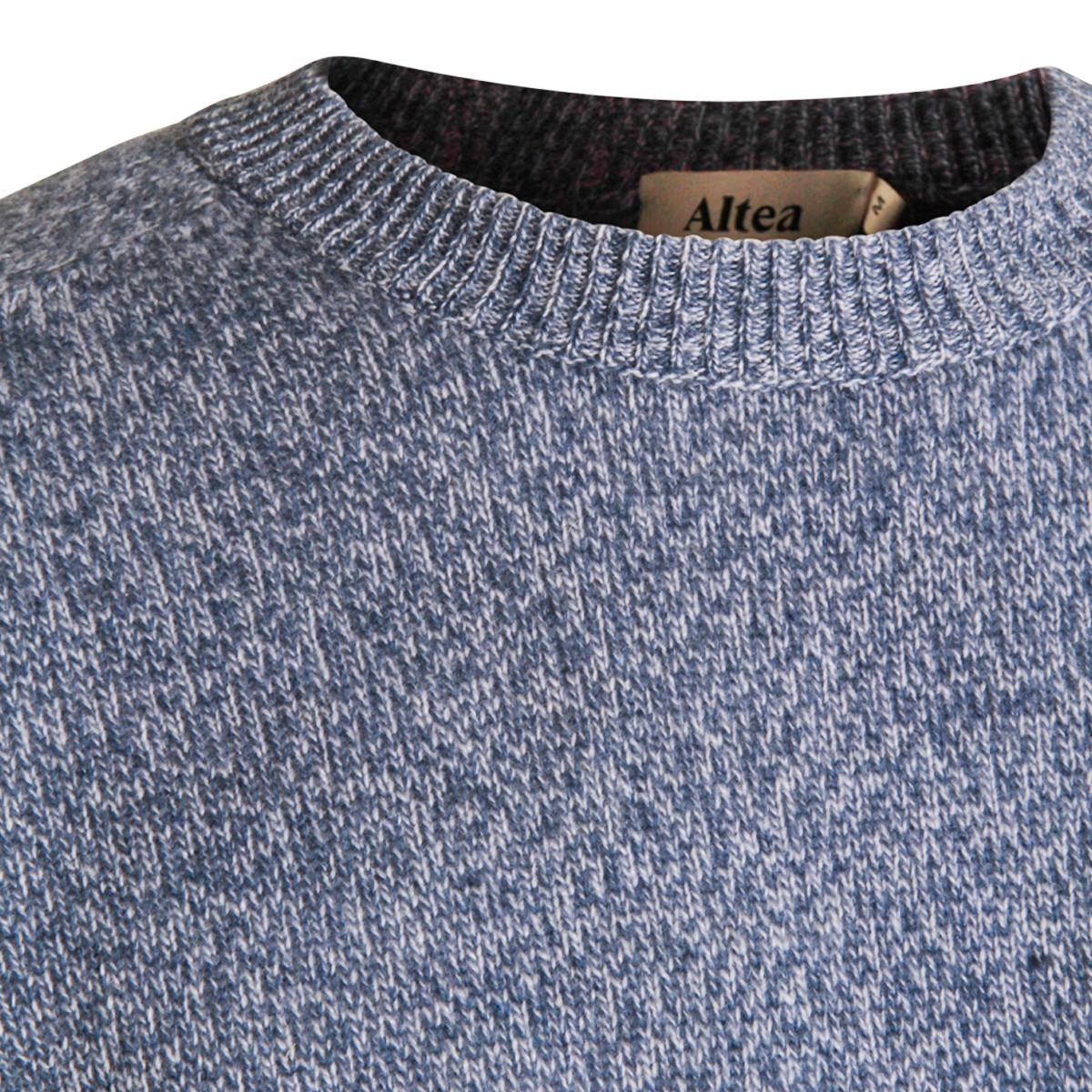 BLUE WOOL KNITWEAR