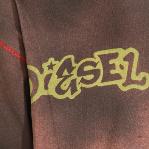 BROWN COTTON T-SHIRT
