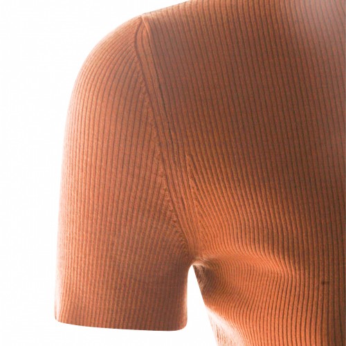 BROWN WOOL AFA1234 KNITWEAR