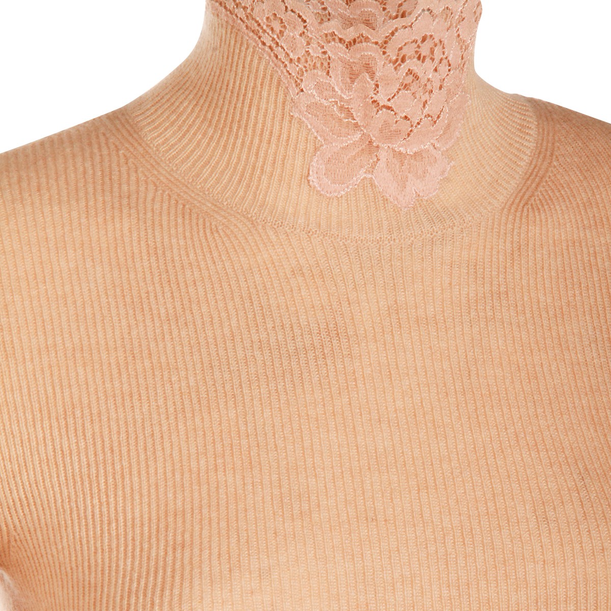 BEIGE COTTON KNITWEAR