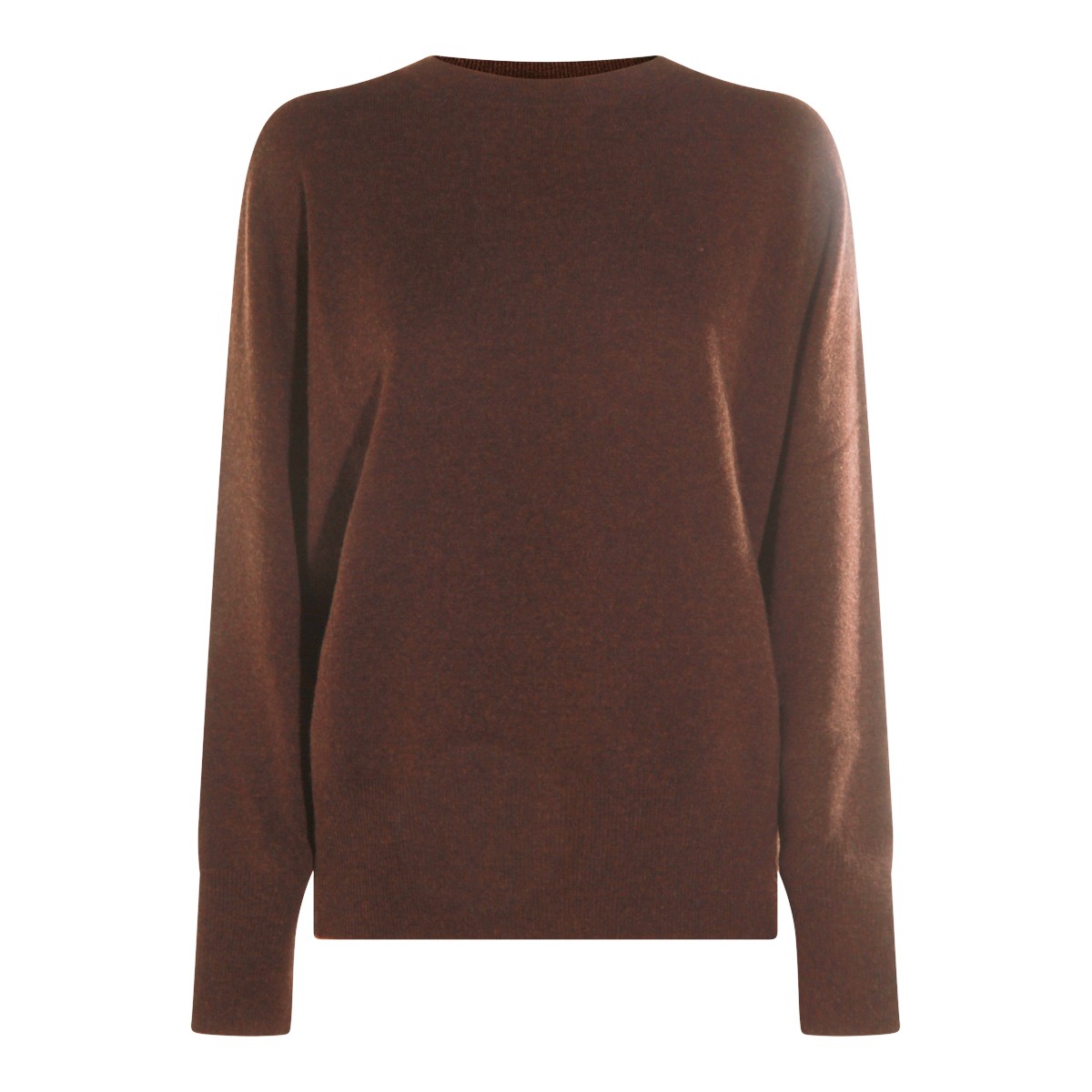 BROWN CASHMERE KNITWEAR