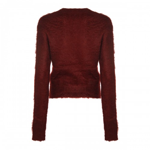 DARK RED WOOL ADATTI1234 KNITWEAR