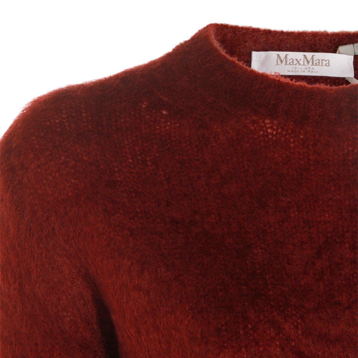 DARK RED WOOL ADATTI1234 KNITWEAR DARK RED WOOL ADATTI1234 KNITWEAR