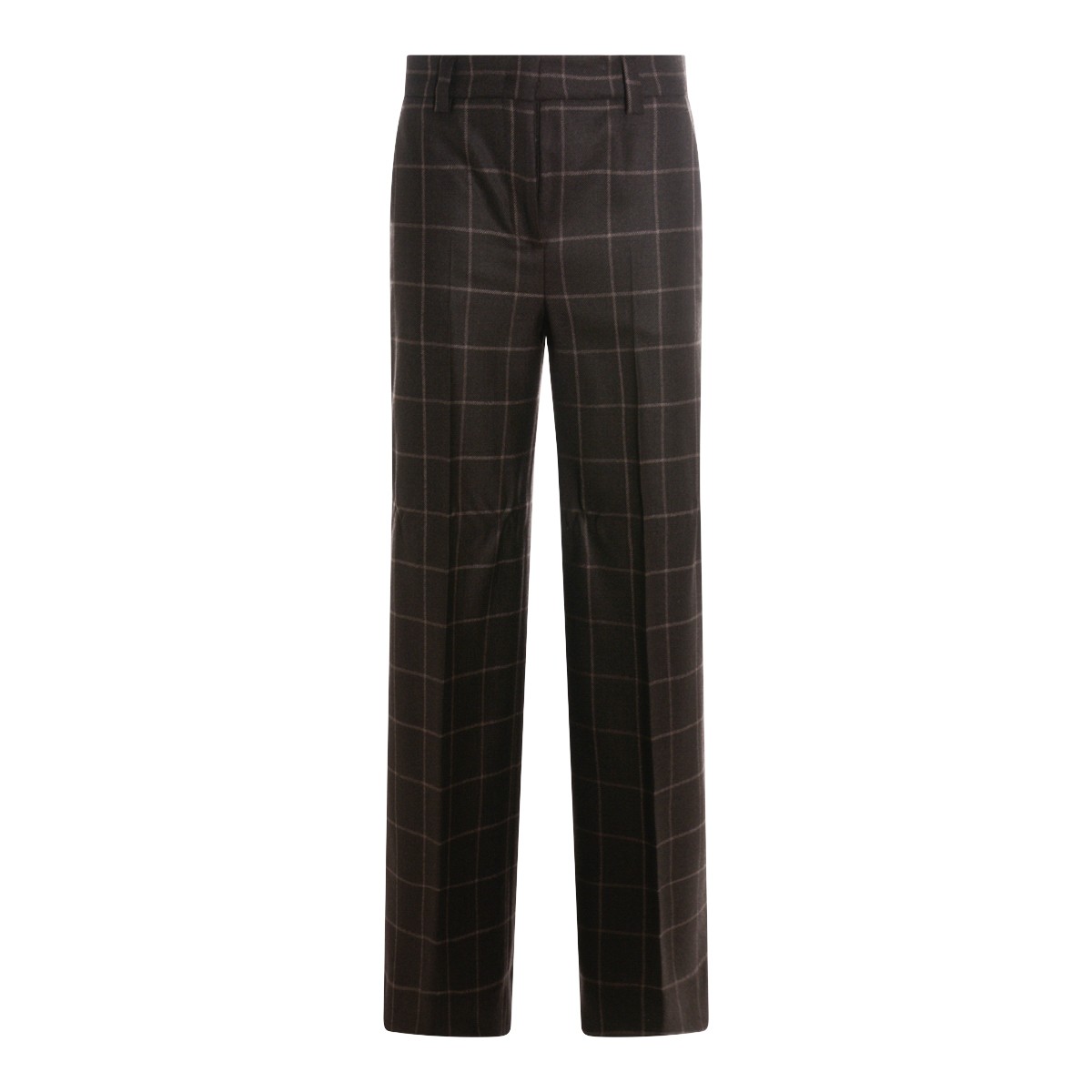 BROWN WOOL PANTS