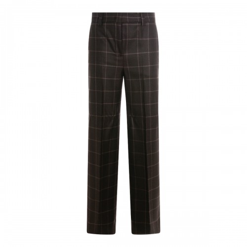 BROWN WOOL PANTS