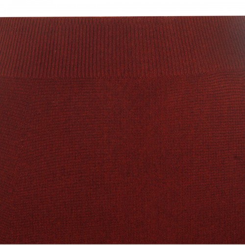 DARK RED GIBERNA WOOL SKIRT