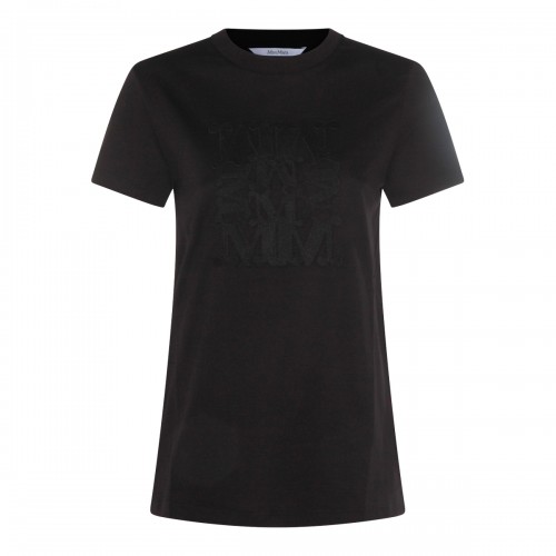 BLACK COTTON BRAVO T-SHIRT