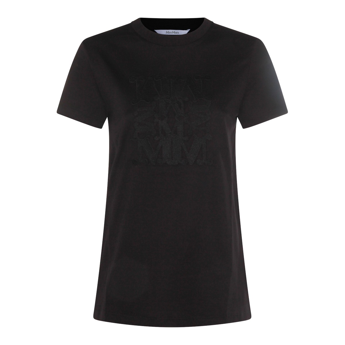 BLACK COTTON BRAVO T-SHIRT