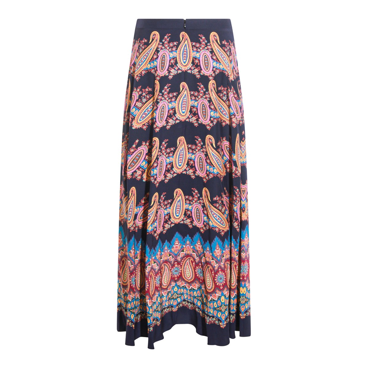 MULTICOLOR SILK SKIRT