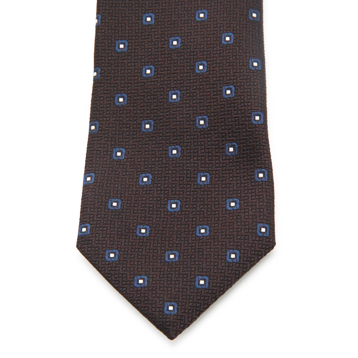 BROWN SILK TIE