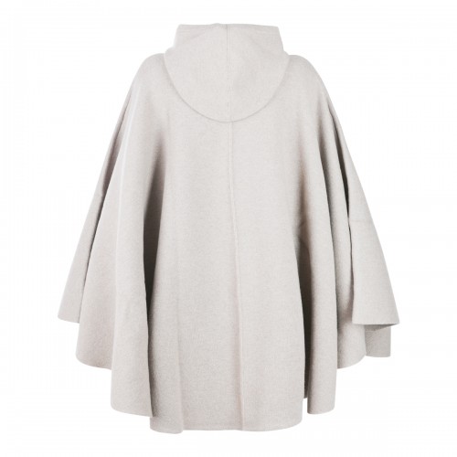 BEIGE CASHMERE CAPE 2