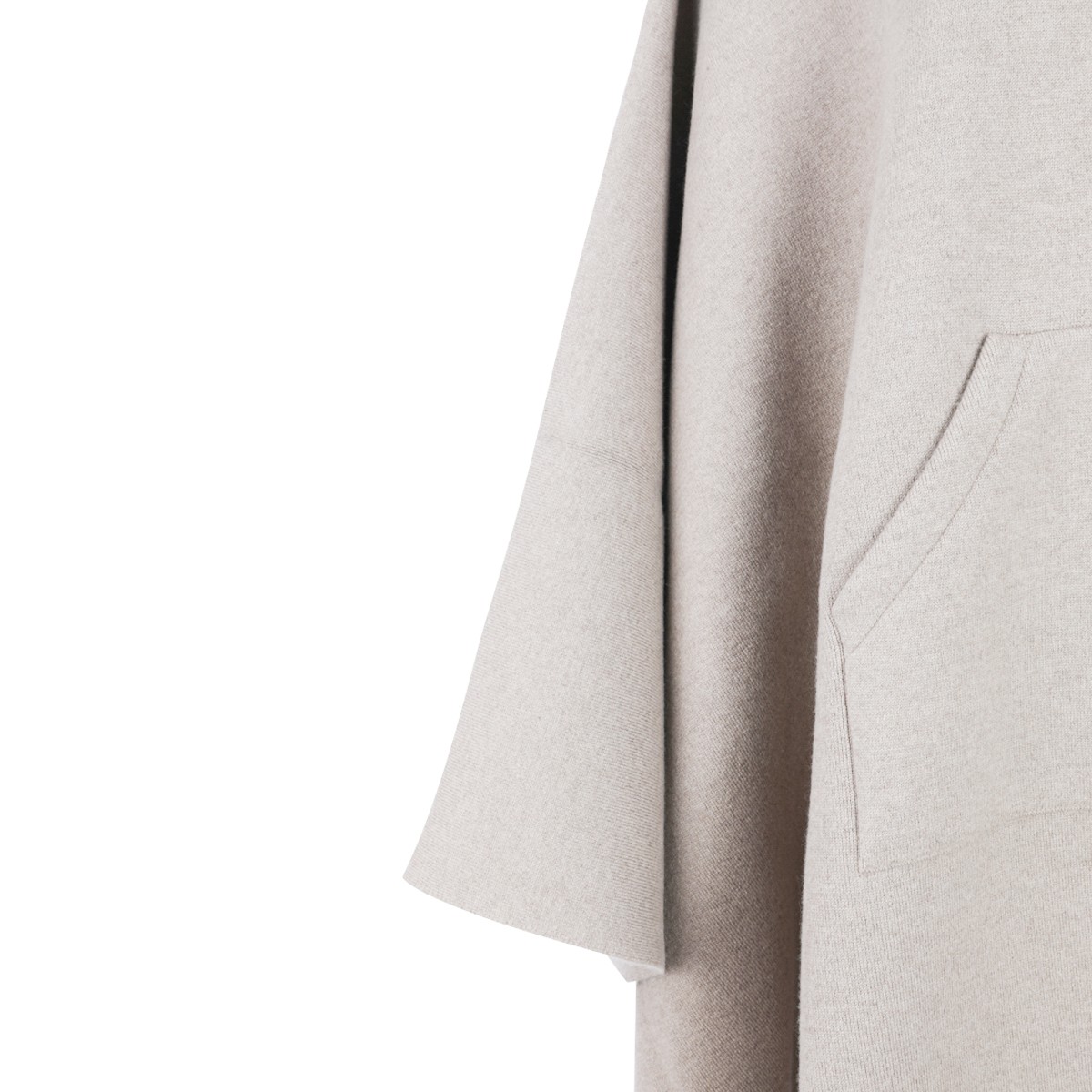 BEIGE CASHMERE CAPE
