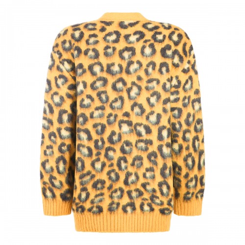 DARK YELLOW WOOL KNITWEAR