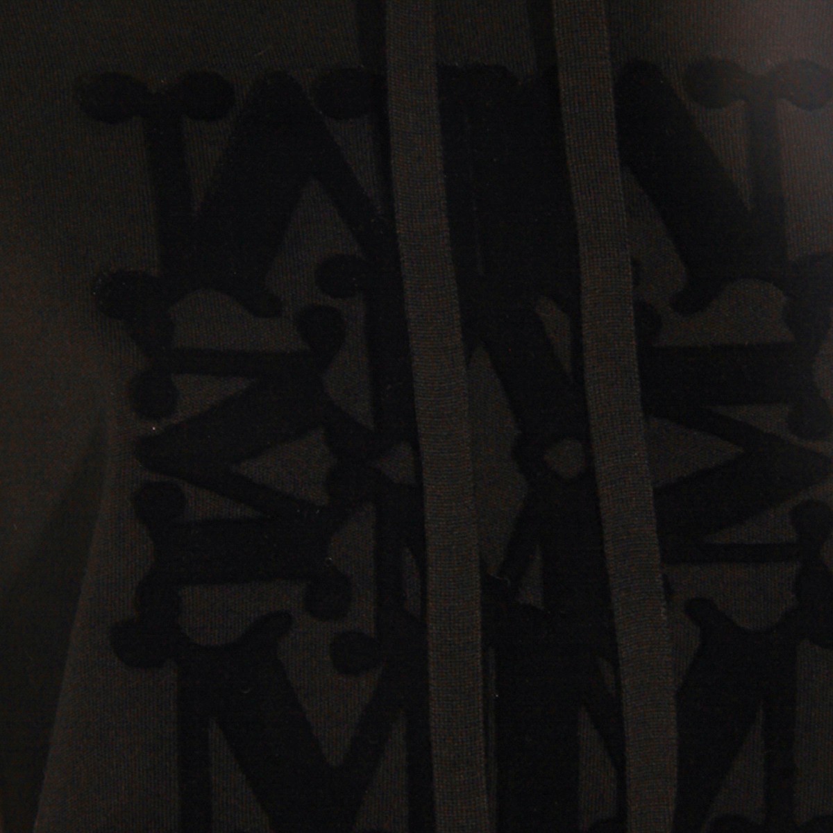 BLACK WOOL TADDEO SWEATSHIRT