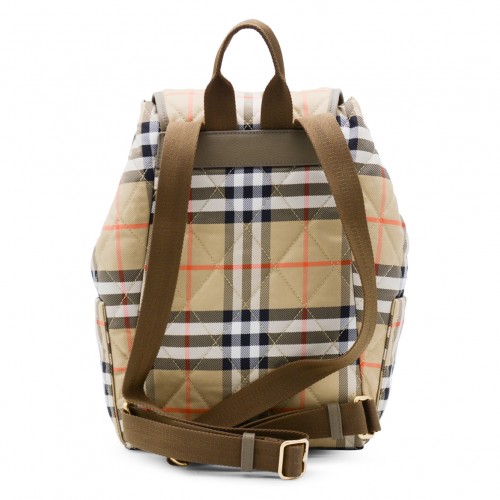 BEIGE HORSESHOE BACKPACK