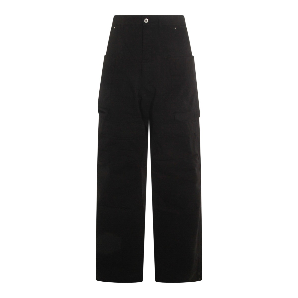 BLACK COTTON STEFAN CARGO PANTS