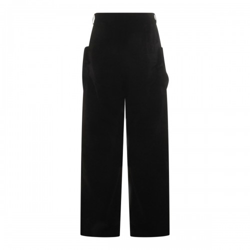 BLACK COTTON STEFAN CARGO PANTS