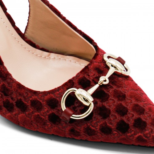 DARK RED PUMPS
