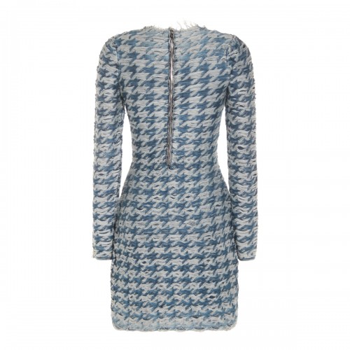 BLUE COTTON DRESS