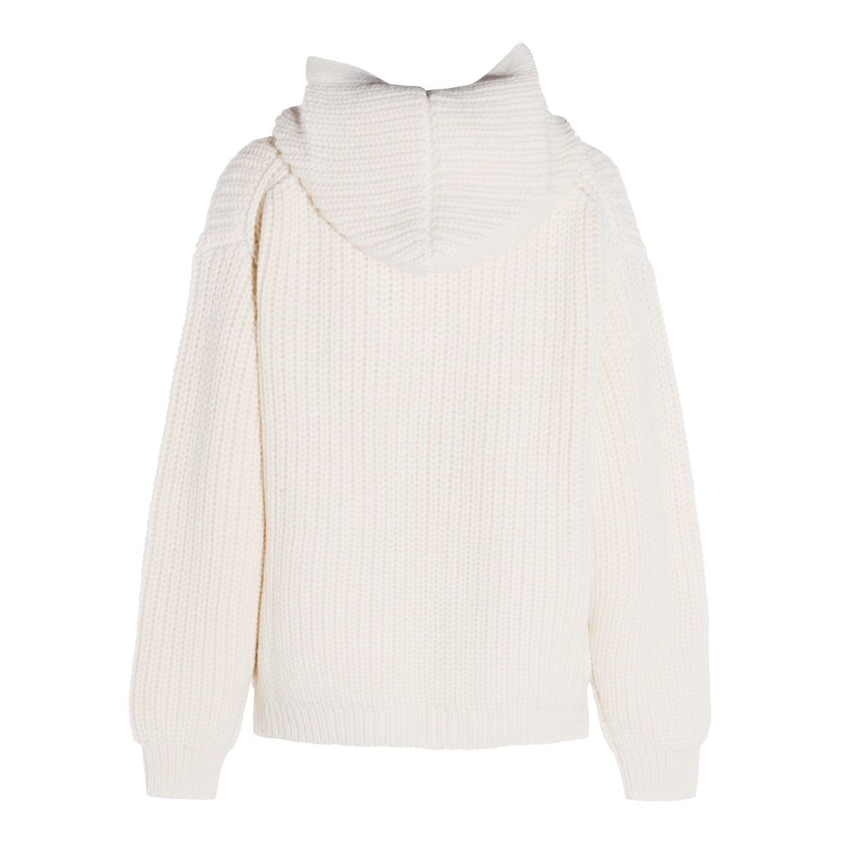 WHITE CASHMERE KNITWEAR