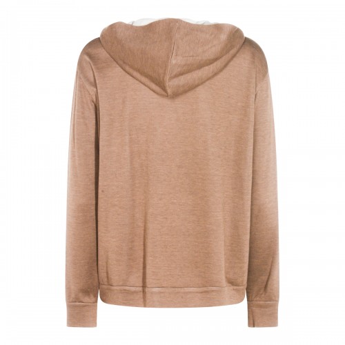 BROWN COTTON SWEATSHIRT 2