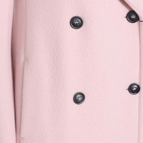 PINK WOOL COMUNE COAT