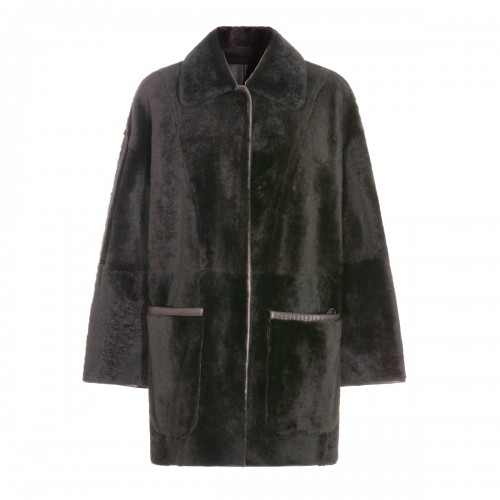 BROWN LEATHER JACKET