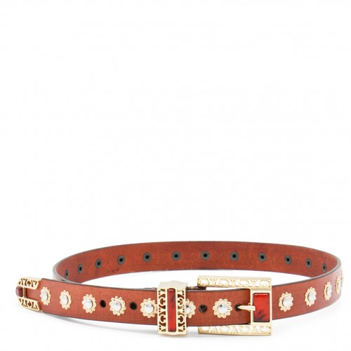 BROWN LEATHER BELT
