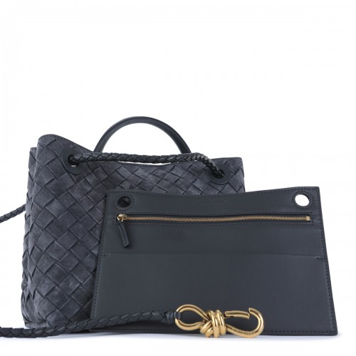 BLACK LEATHER LET'S GO LITTLE ONE TOP HANDLE BAG