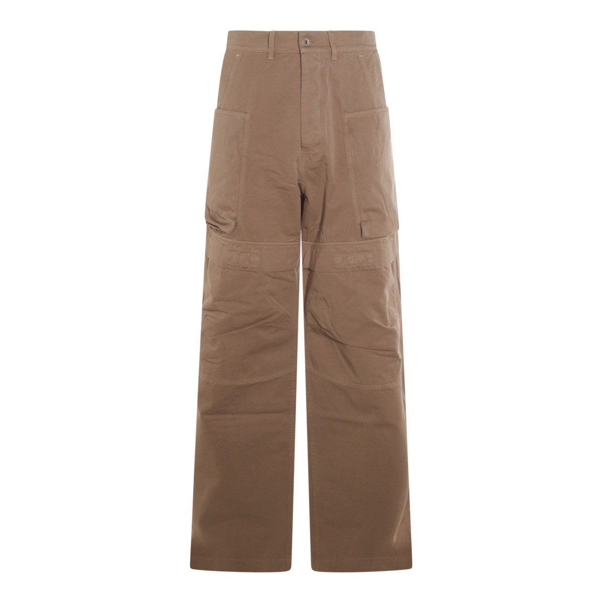 BROWN COTTON STEFAN CARGO PANTS