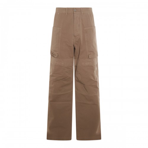 BROWN COTTON STEFAN CARGO PANTS