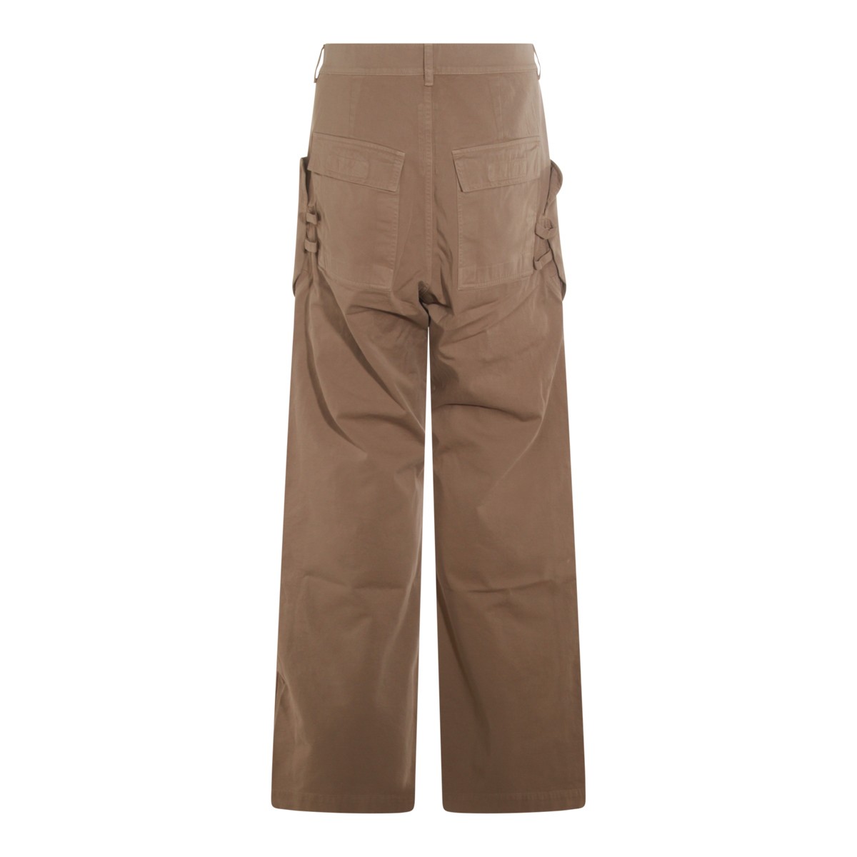 BROWN COTTON STEFAN CARGO PANTS