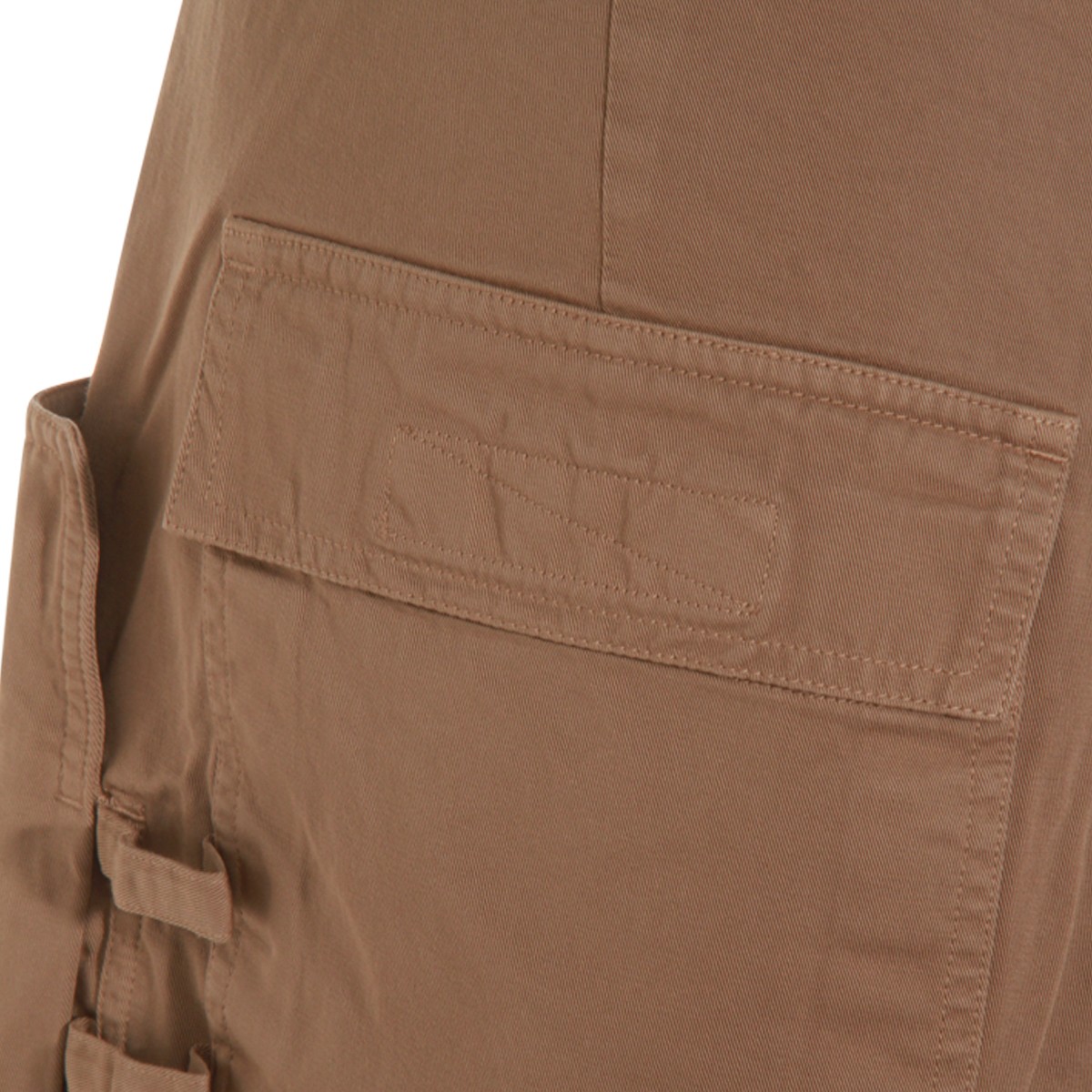 BROWN COTTON STEFAN CARGO PANTS