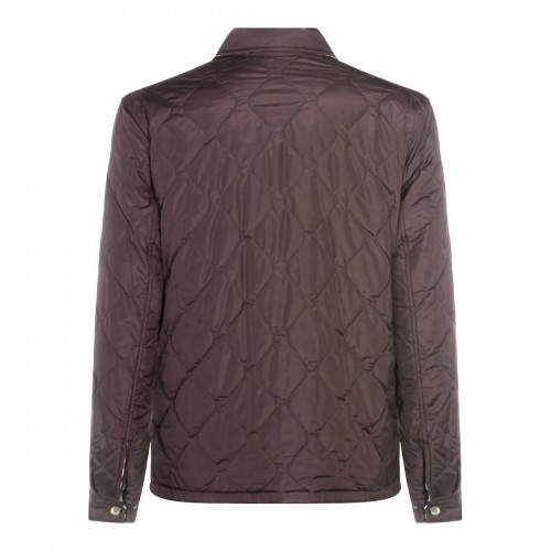BURGUNDY DOWN JACKET