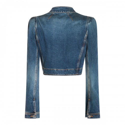 BLUE COTTON DENIM JACKET 2