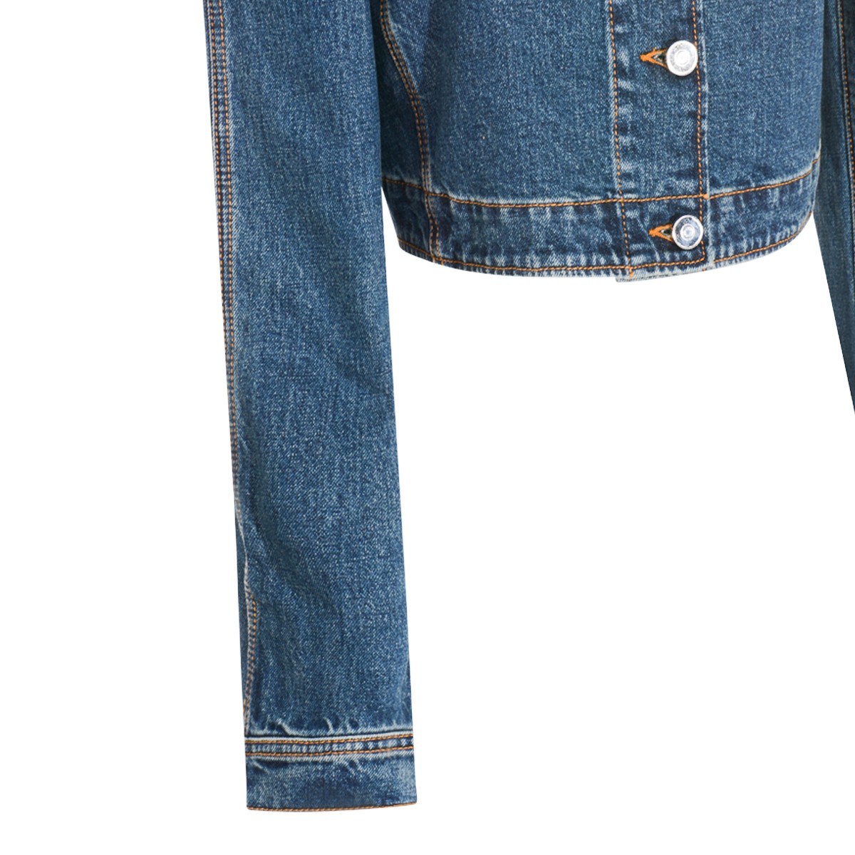 BLUE COTTON DENIM JACKET