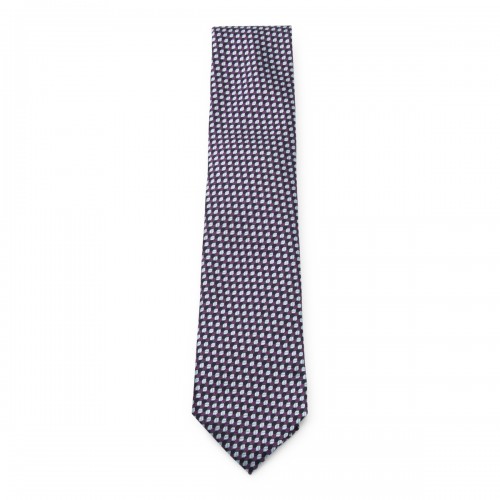 PURPLE SILK TIE