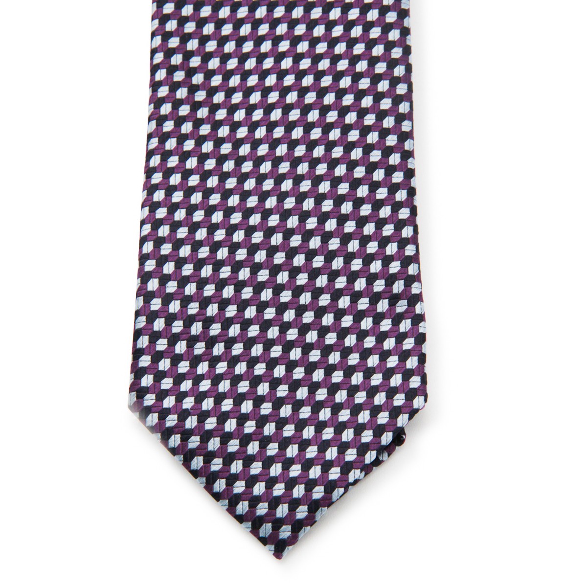 PURPLE SILK TIE