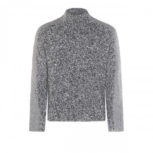 GREY WOOL KNITWEAR
