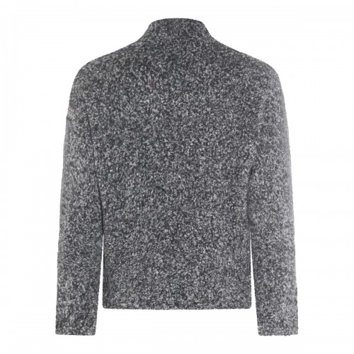 GREY WOOL KNITWEAR 2