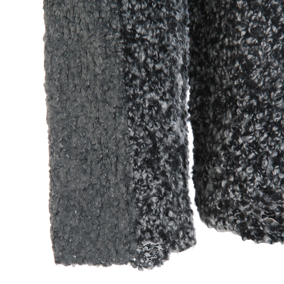 GREY WOOL KNITWEAR