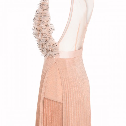 PINK VISCOSE DRESS